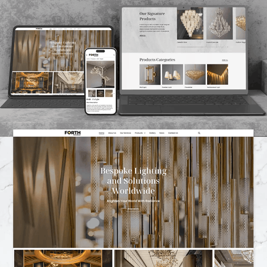 Forth website design